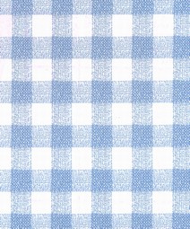 450mm x 2m Gingham Blue Patifix Self Adhesive Film / Sticky Back Plastic