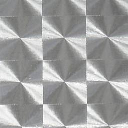 450mm x 2m Squares Metallic Effect Patifix Self Adhesive Film / Sticky Back Plastic