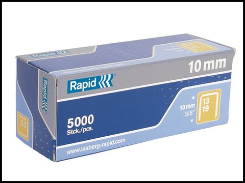 Rapid 13/4 4mm Galvanised 5m Staples Box of 5000