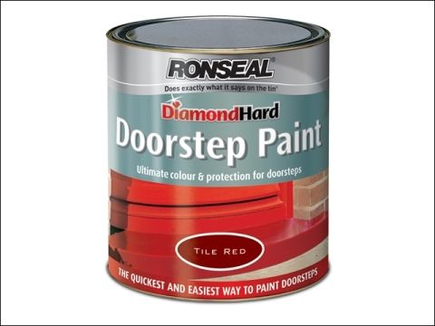 Ronseal Diamond Hard Doorstep Paint Black 750 ml