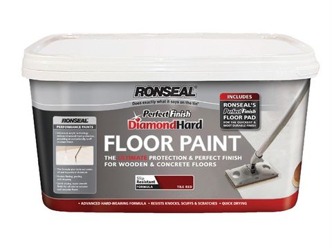 Ronseal Diamond Hard Garage Floor Paint Steel Blue 2.5 Litre