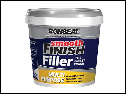 Ronseal Smooth Finish Multi Purpose Interior Wall Filler Ready Mixed 2.2 kg