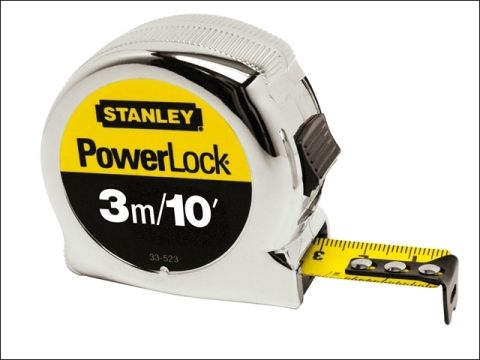 Stanley Micro Powerlock Tape 3m / 10ft