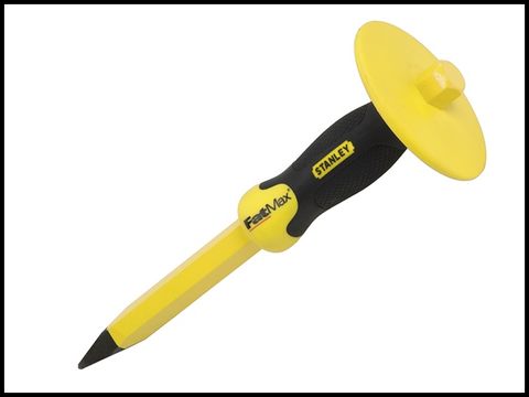 Stanley FatMax Concrete Chisel 19 x 300mm (3/4in) With Guard