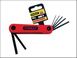 Stanley Folding Hex Key Set 7 Piece Metric (1.5-6mm)