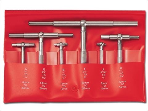 Starrett S579GZ Telescopic Gauge Set 4pc
