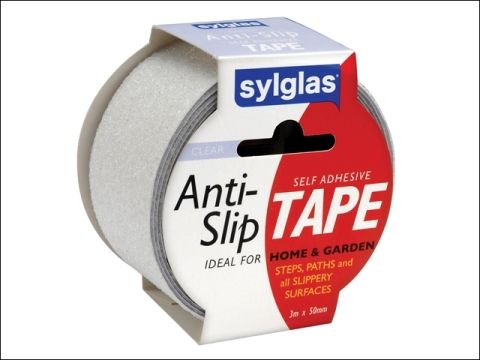Sylglas Anti-Slip Tape 50mm X 18m Black & Yellow