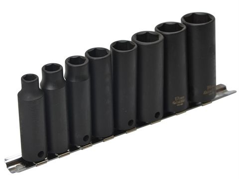 Teng 9386 Deep Impact Socket Set Metric 8 Piece 3/8 Drive