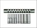 Teng M1407 Deep Socket Metric Clip Rail Set 10 Piece 1/4in Drive