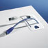 Cable Tidy Inserts 105x55mm (3 off) Light Grey