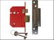 UNION Strongbolt 2200S BS 5 Lever Mortice Sash Lock 81mm Satin Chrome Box