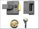 Yale Locks 85 Deadlocking Nightlatch Brasslux Finish 40mm Backset Box