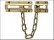 Yale Locks P1037 Door Chain Brass Finish