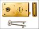 Yale Locks P401 Rim Lock Black Finish 138 x 76mm Visi