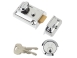 Yale Locks P77 Traditional Nightlatch Chrome Finish 60mm Backset Visi