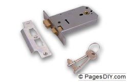Union 2077 3-Lever Horizontal Lock (127mm) 5
