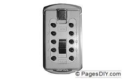 Supra Slimline Key Safe 001004 Digital Unit