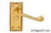 Asec Georgian Lever Furniture - Brass