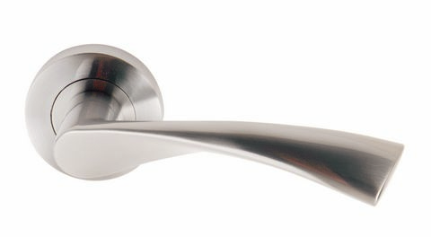 Flex Door Handles SCP, Designer Lever Privacy Door Handles (Pair) - Dale 3640-PRV