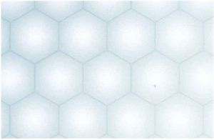 450mm x 15m Decroglaze Hex Fablon Sticky Back Plastic